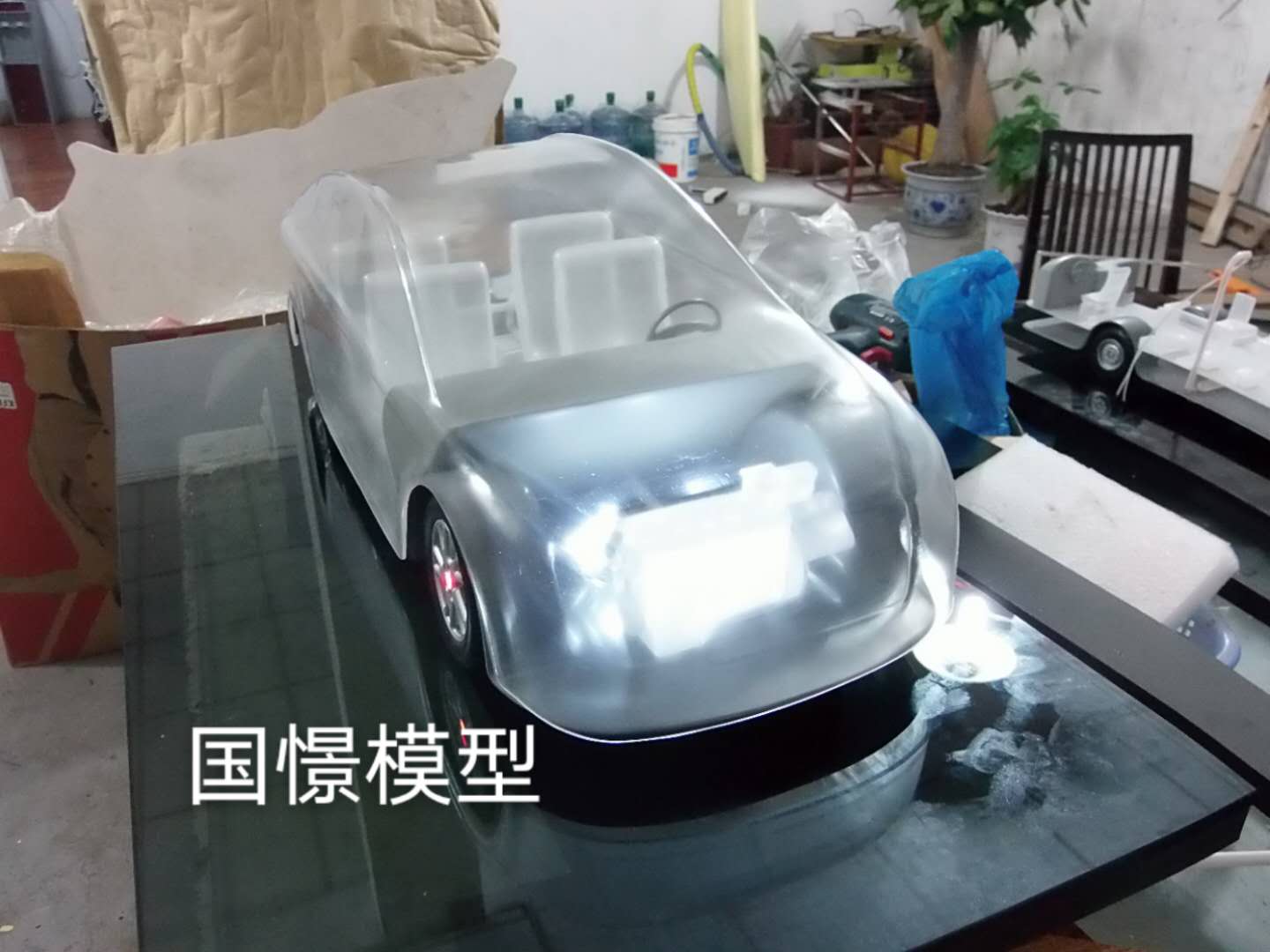 澧县透明车模型
