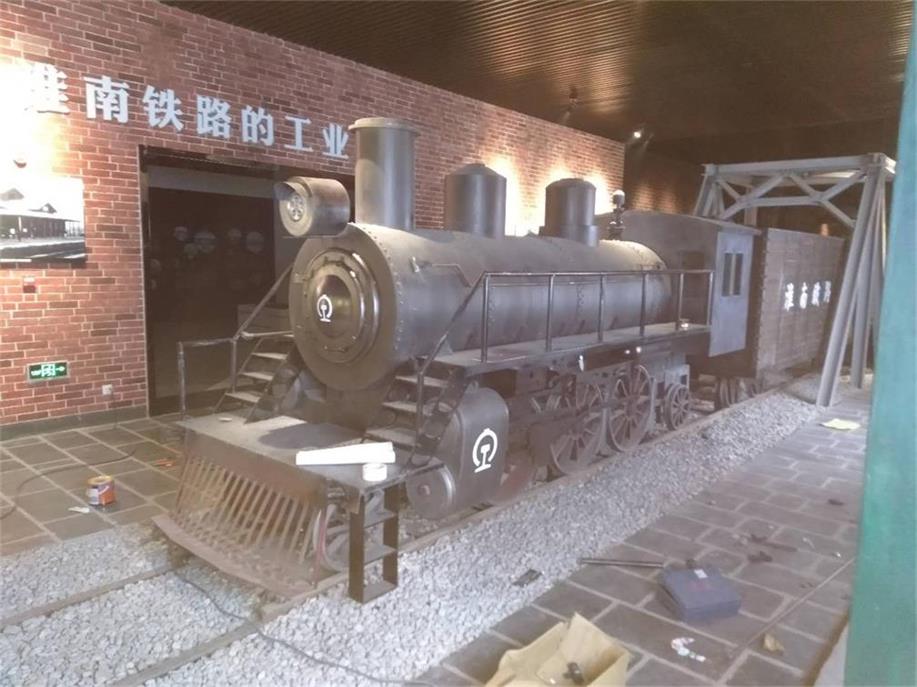澧县蒸汽火车模型